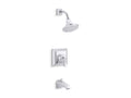 KOHLER K-TS461-4V-CP Memoirs Stately Rite-Temp Bath And Shower Trim Kit, 2.5 Gpm - Polished Chrome