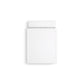 KOHLER K-6918-0 Memoirs Wall-Hung Compact Elongated Toilet, Dual-Flush In White