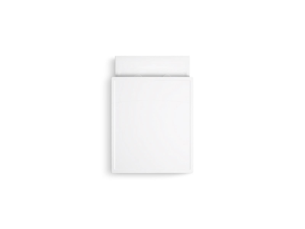 KOHLER K-6918-0 Memoirs Wall-Hung Compact Elongated Toilet, Dual-Flush In White