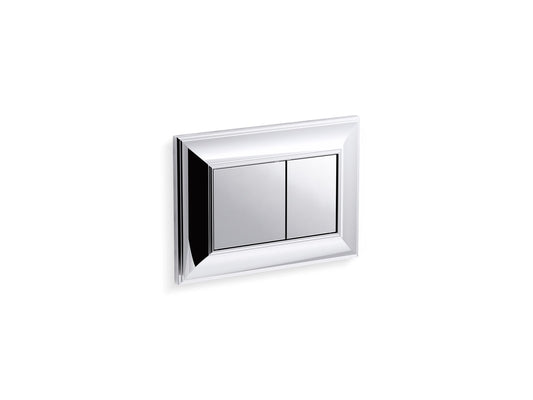 KOHLER K-77271-CP Memoirs Flush Actuator Plate For 2" X 4" In-Wall Tank And Carrier System In Polished Chrome