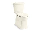 KOHLER K-3814-96 Corbelle Two-Piece Elongated Toilet With Skirted Trapway, 1.28 Gpf - Biscuit
