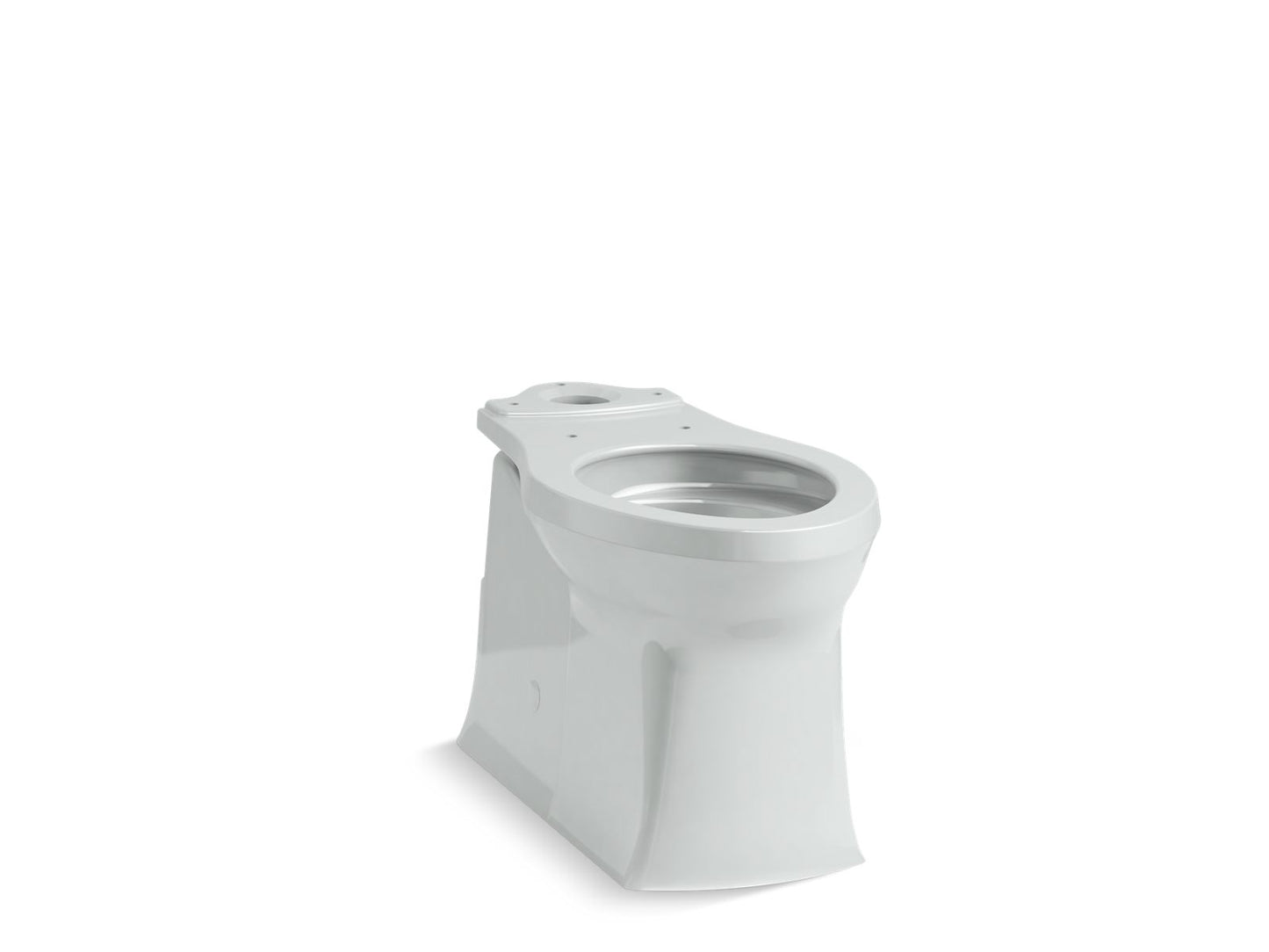 KOHLER K-4144-95 Corbelle Elongated Toilet Bowl With Skirted Trapway In Ice Grey