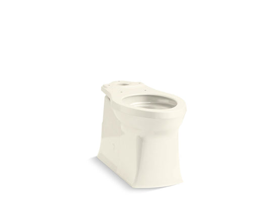 KOHLER K-4144-96 Corbelle Elongated Toilet Bowl With Skirted Trapway In Biscuit