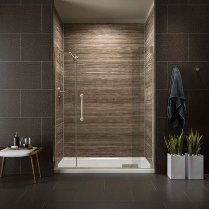 KOHLER K-9479-95 Archer 60" x 36" alcove shower base, center drain - Ice Grey