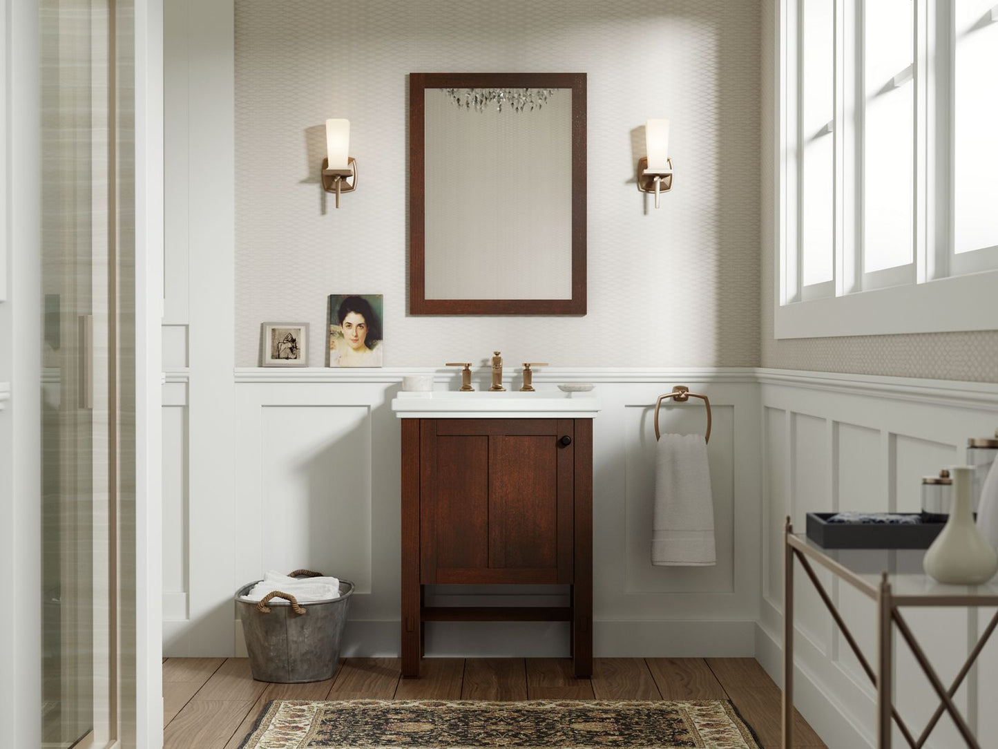 KOHLER K-2604-F69 Tresham 24" Bathroom Vanity Cabinet In Woodland