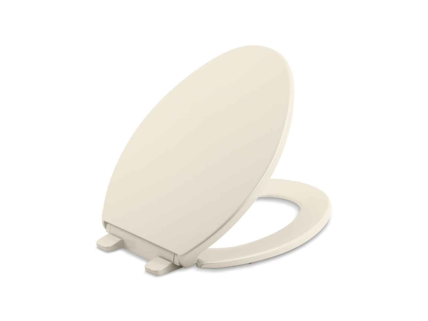 KOHLER K-4774-47 Brevia Quick-Release Elongated Toilet Seat In Almond