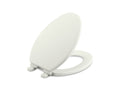 KOHLER K-20454-NY Ridgewood Quiet-Close Elongated Toilet Seat - Dune