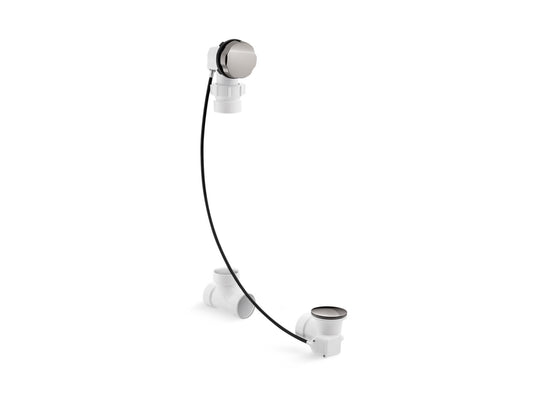 KOHLER K-7214-TT Clearflo Cable Bath Drain, Less Pvc Tubing In Vibrant Titanium