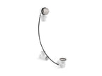KOHLER K-7214-TT Clearflo Cable Bath Drain, Less Pvc Tubing - Vibrant Titanium