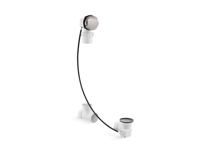 KOHLER K-7214-TT Clearflo Cable bath drain, less PVC tubing - Vibrant Titanium