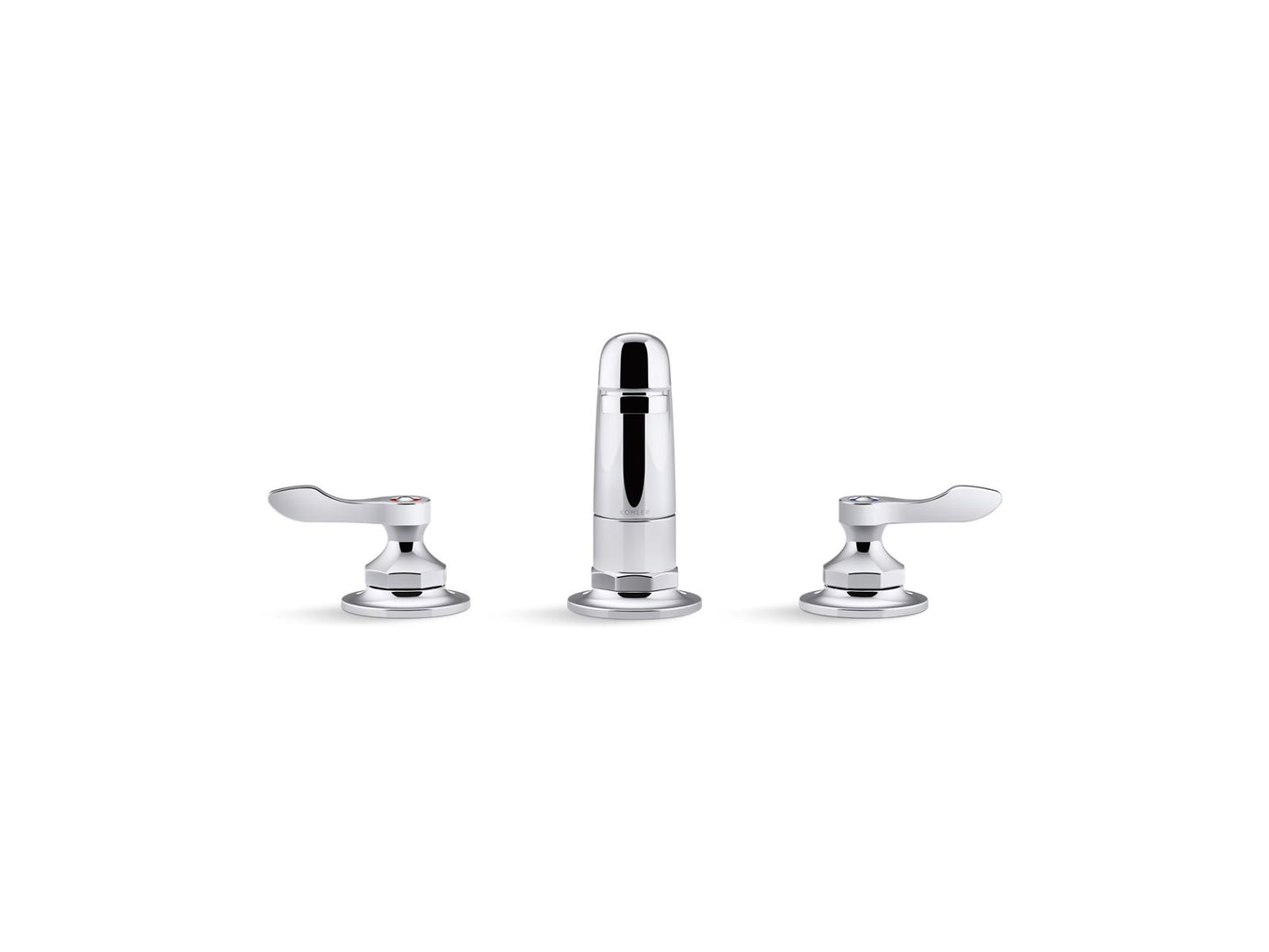 KOHLER K-815T20-4AHA-CP Triton Bowe 1.5 gpm kitchen sink faucet with 8-3/16" swing spout, aerated flow and lever handles - Polished Chrome