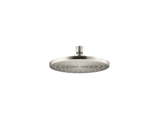 KOHLER K-13688-G-BN Contemporary Round 8" Single-Function Rainhead, 1.75 Gpm In Vibrant Brushed Nickel