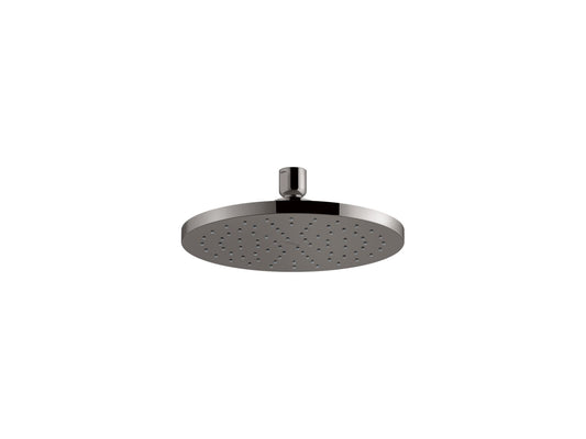 KOHLER K-13688-G-TT Contemporary Round 8" single-function rainhead, 1.75 gpm - Vibrant Titanium