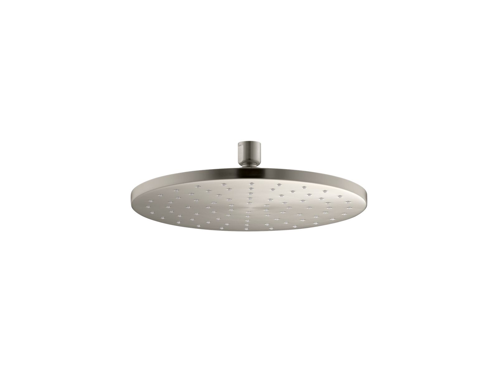 KOHLER K-13689-BN Contemporary Round 10" Single-Function Rainhead, 2.5 Gpm In Vibrant Brushed Nickel