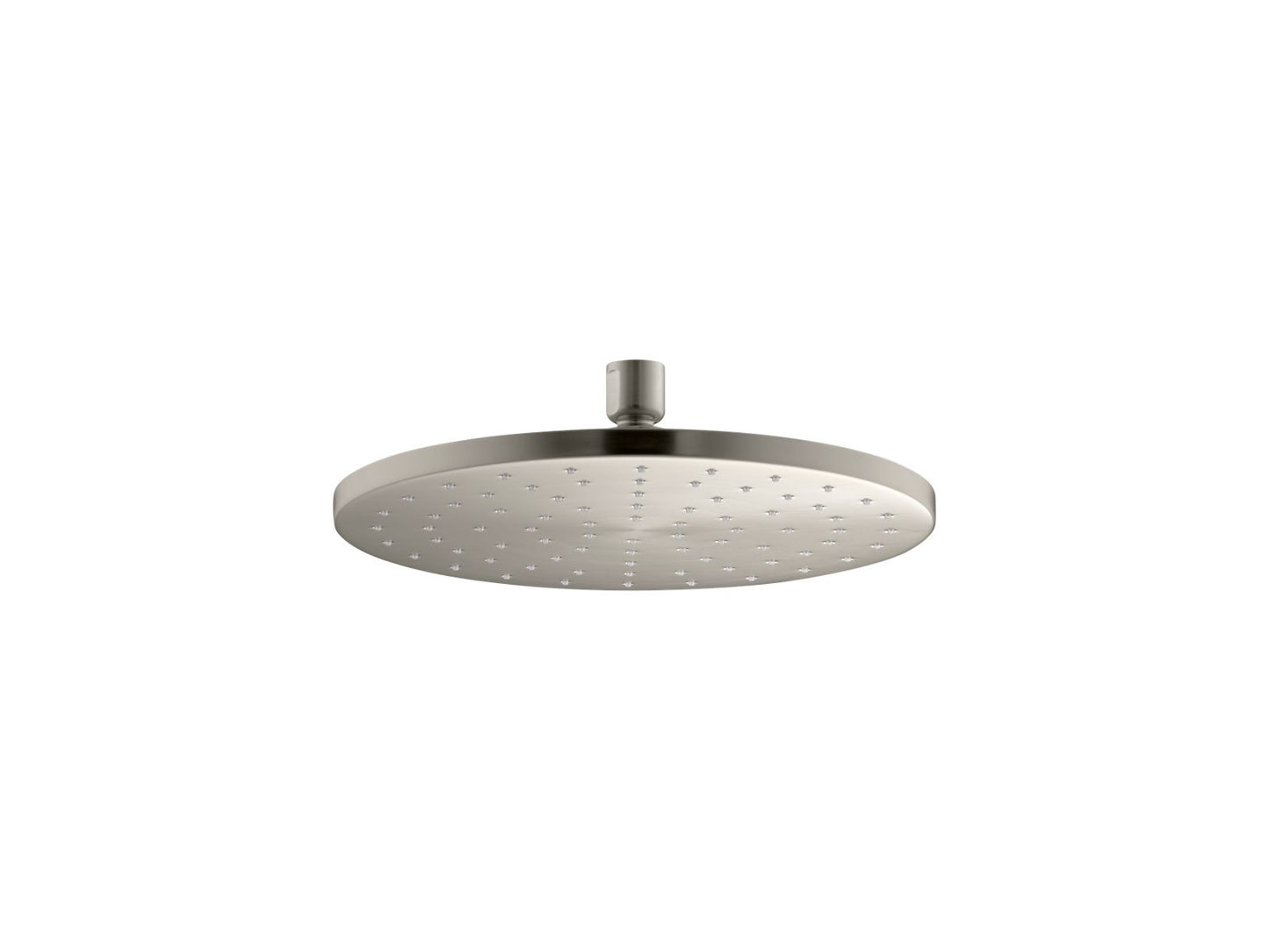 KOHLER K-13689-G-BN Contemporary 10" Round Single-Function Rainhead, 1.75 Gpm In Vibrant Brushed Nickel