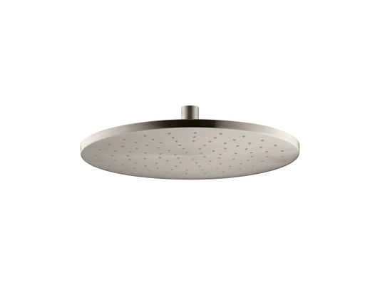 KOHLER K-13690-BN Contemporary 12” Round Single-Function Rainhead, 2.5 Gpm In Vibrant Brushed Nickel