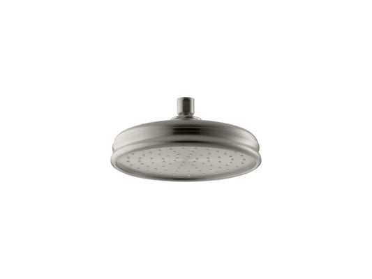 KOHLER K-13692-BN 8" Single-Function Rainhead, 2.5 Gpm In Vibrant Brushed Nickel