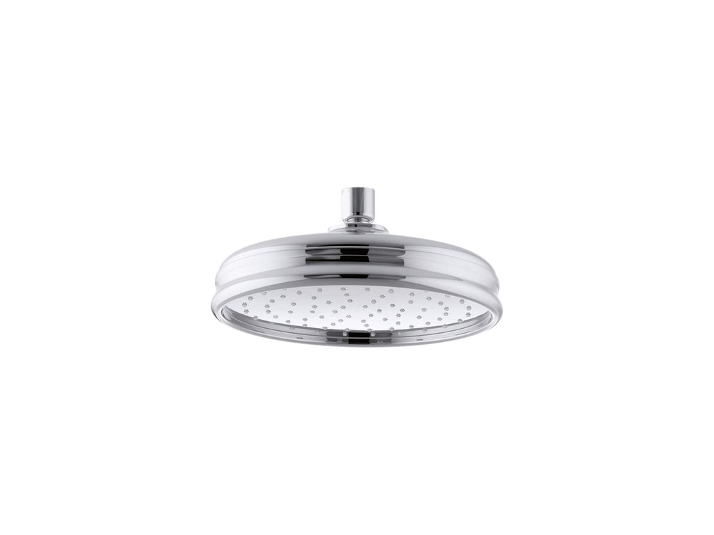 KOHLER K-13692-2MB 8" Single-Function Rainhead, 2.5 Gpm - Vibrant Brushed Moderne Brass