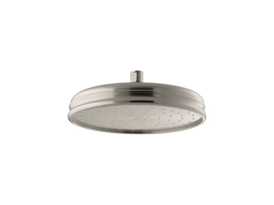 KOHLER K-13693-BN Traditional 10" Single-Function Rainhead, 2.5 Gpm In Vibrant Brushed Nickel