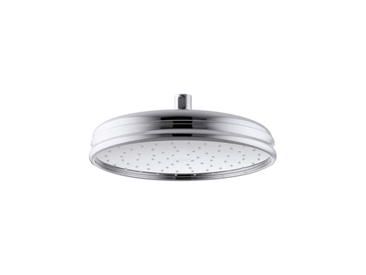 KOHLER K-13693-CP Traditional 10" Single-Function Rainhead, 2.5 Gpm In Polished Chrome