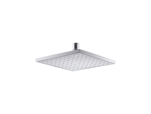 KOHLER K-13695-CP Contemporary Square 8" Single-Function Rainhead, 2.5 Gpm In Polished Chrome