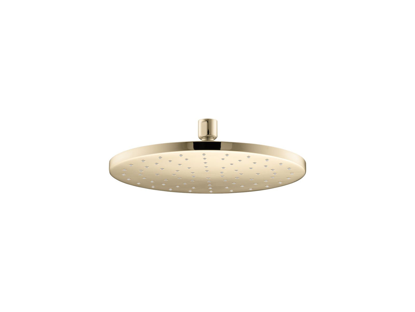 KOHLER K-13689-AF Contemporary Round 10" Single-Function Rainhead, 2.5 Gpm In Vibrant French Gold