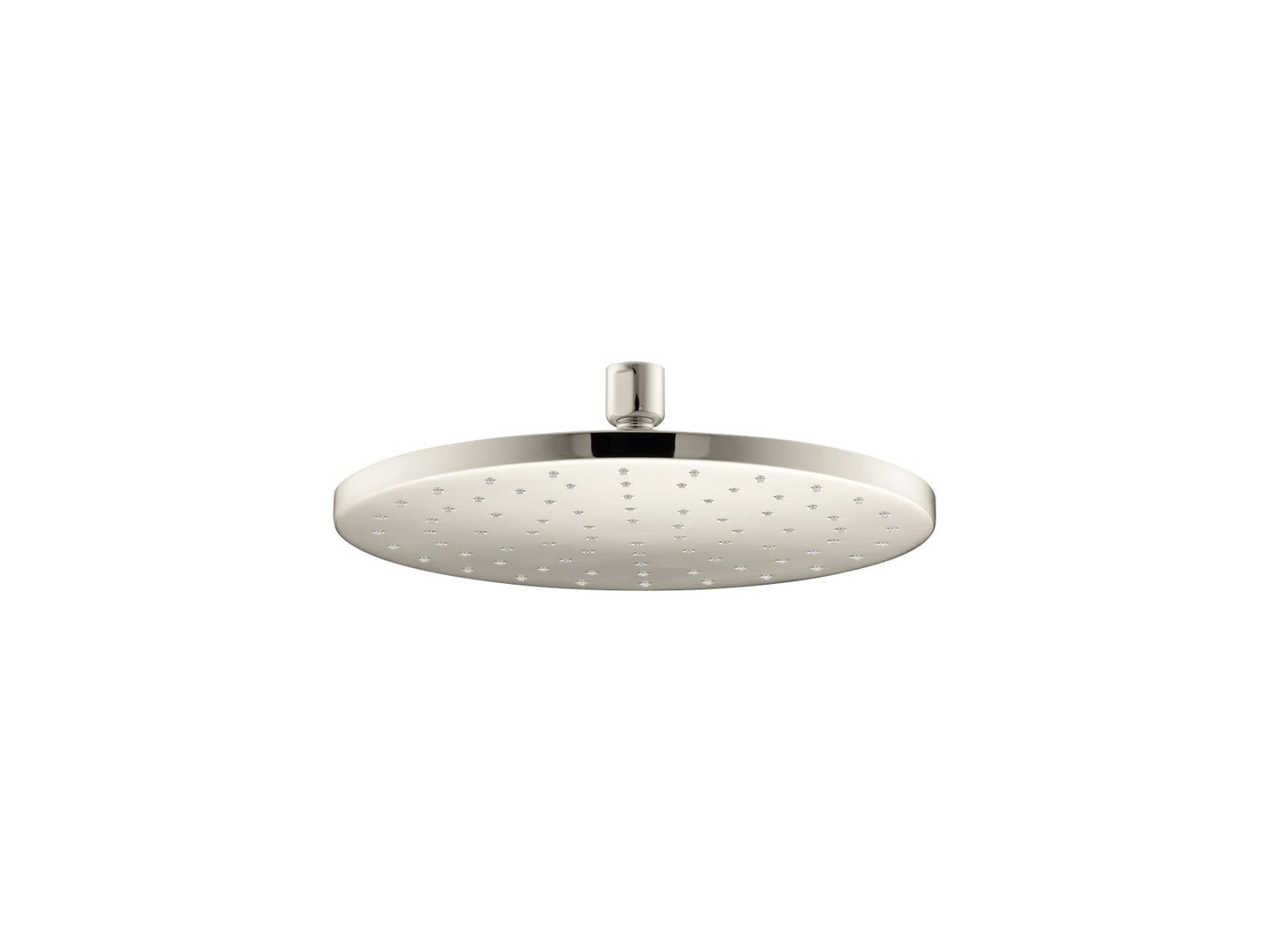 KOHLER K-13689-SN Contemporary Round 10" Single-Function Rainhead, 2.5 Gpm In Vibrant Polished Nickel