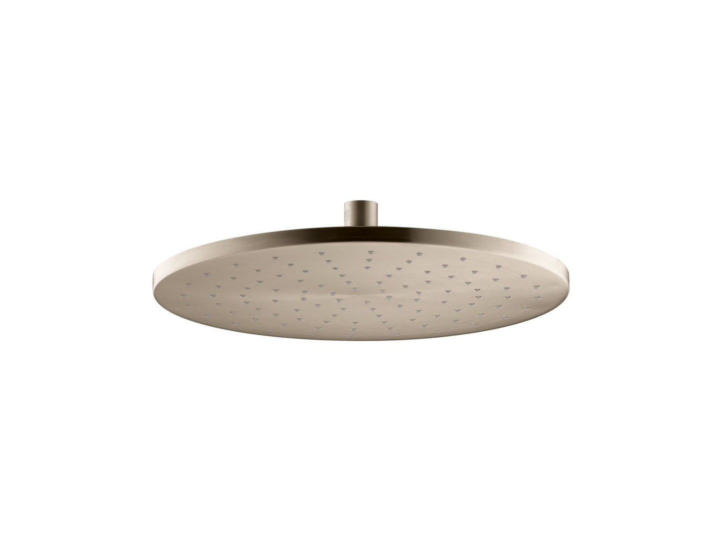 KOHLER K-13690-BV Contemporary 12” Round Single-Function Rainhead, 2.5 Gpm In Vibrant Brushed Bronze