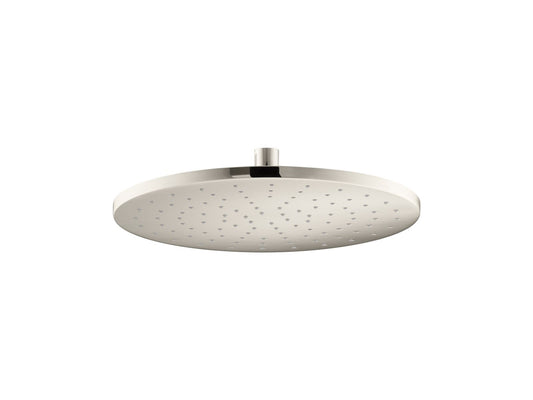 KOHLER K-13690-SN Contemporary 12” Round Single-Function Rainhead, 2.5 Gpm In Vibrant Polished Nickel