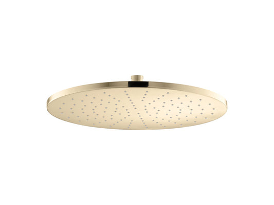 KOHLER K-13691-AF Contemporary 14” Round Single-Function Rainhead, 2.5 Gpm In Vibrant French Gold