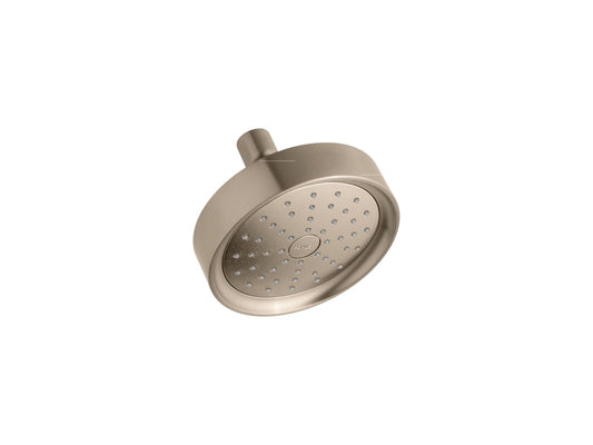 KOHLER K-939-G-BV Purist Single-Function Showerhead, 1.75 Gpm In Vibrant Brushed Bronze