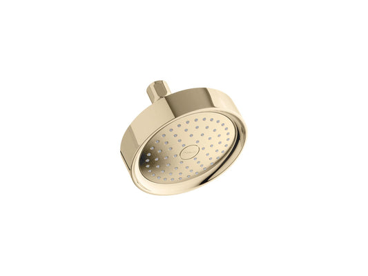 KOHLER K-965-AK-AF Purist Single-Function Showerhead, 2.5 Gpm In Vibrant French Gold