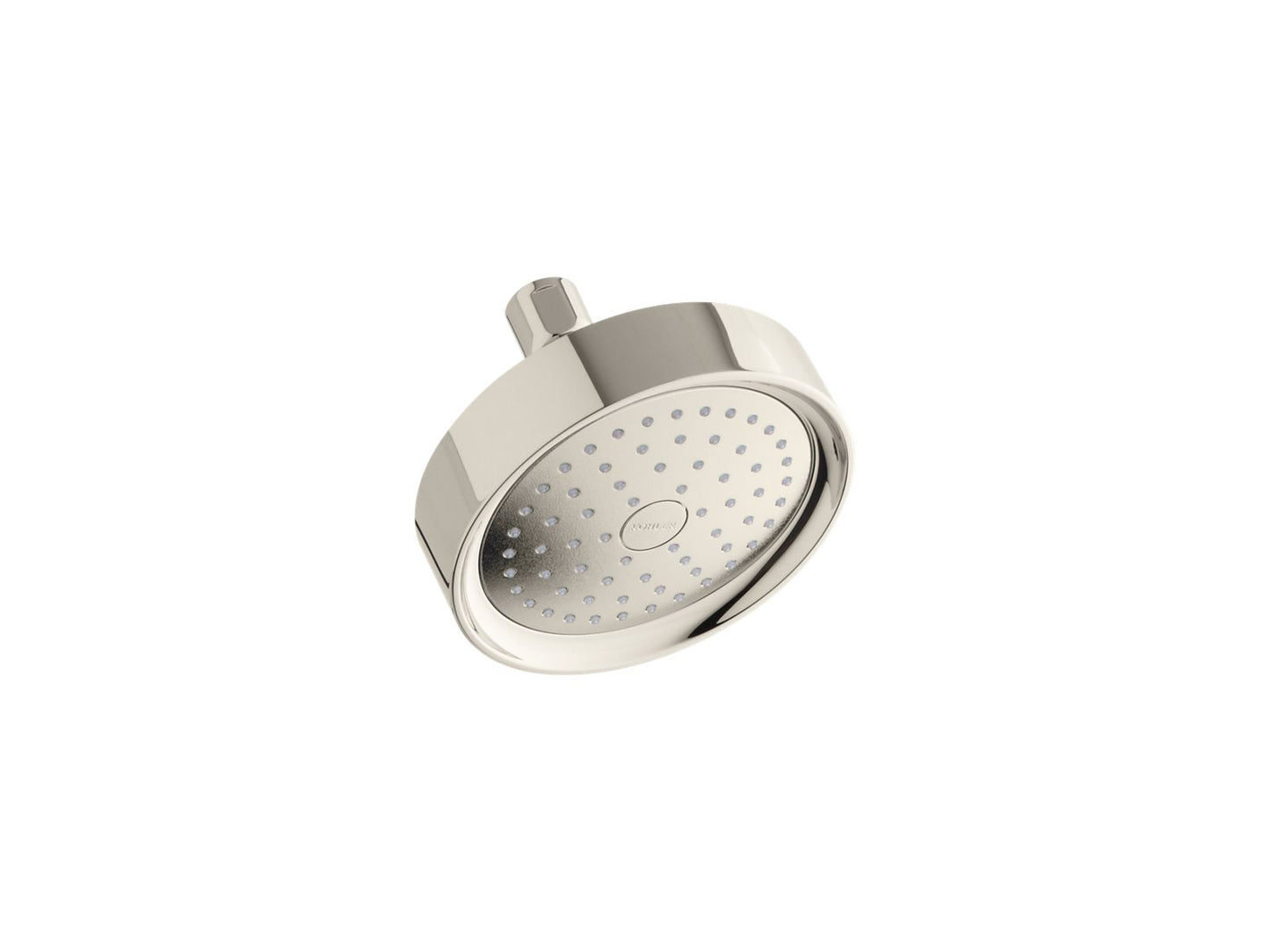 KOHLER K-965-AK-SN Purist Single-Function Showerhead, 2.5 Gpm In Vibrant Polished Nickel