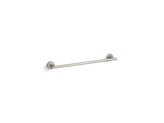 KOHLER K-27286-BN Elate 18" Towel Bar In Vibrant Brushed Nickel