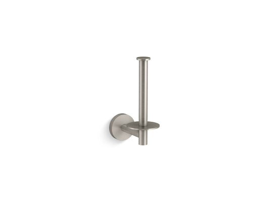 KOHLER K-27293-BN Elate Vertical Toilet Paper Holder In Vibrant Brushed Nickel