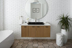 KOHLER K-20212-P5-0 Iron Plains 30" Rectangular Drop-In/Undermount/Vessel Bathroom Sink With Iron Black Painted Underside - White