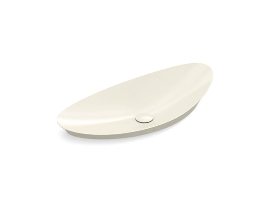 KOHLER K-20705-N-96 Veil 38-1/2" Oval Vessel Bathroom Sink, No Overflow In Biscuit