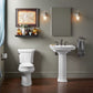 KOHLER K-5481-0 Highline Two-Piece Round-Front Toilet, 1.28 Gpf In White