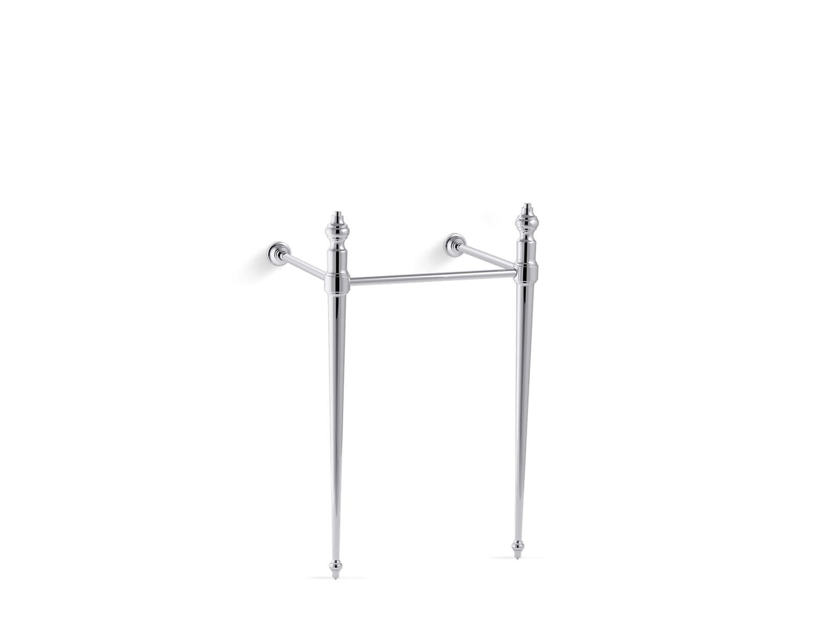 KOHLER K-30007-CP Memoirs Stately Console Table Legs For K-29999 Memoirs Sink - Polished Chrome