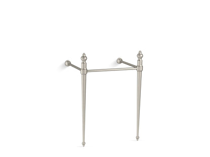 KOHLER K-30009-BN Memoirs Classic Console table legs for K-2239 Memoirs sink - Vibrant Brushed Nickel