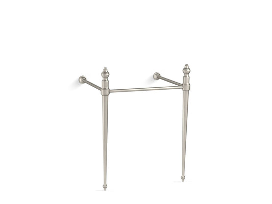 KOHLER K-30010-BN Memoirs Classic Console table legs for K-2259 Memoirs sink - Vibrant Brushed Nickel