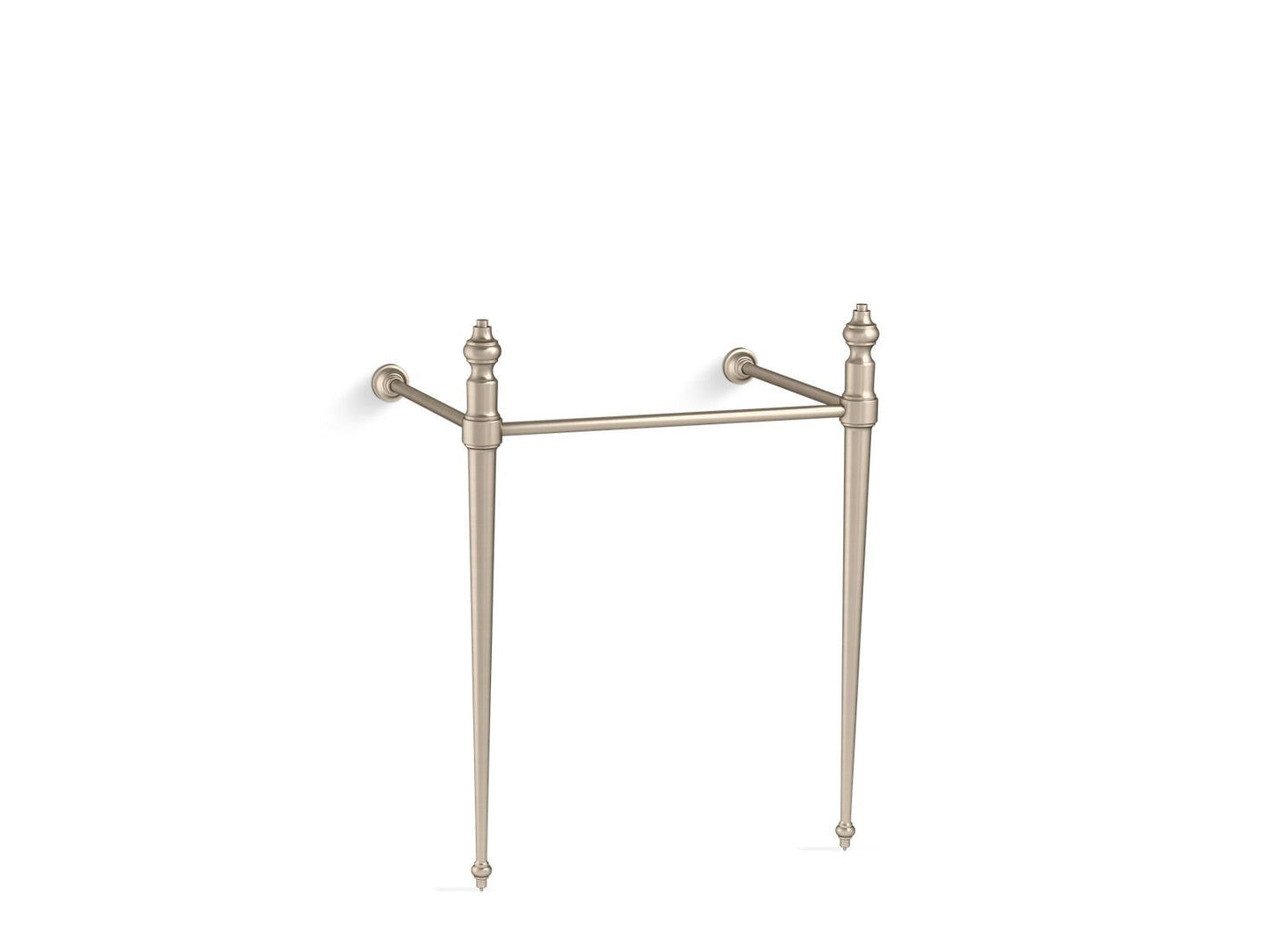 KOHLER K-30003-BV Memoirs Stately Console table legs for K-2269 Memoirs sink - Vibrant Brushed Bronze
