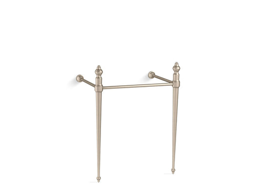 KOHLER K-30003-BV Memoirs Stately Console table legs for K-2269 Memoirs sink - Vibrant Brushed Bronze