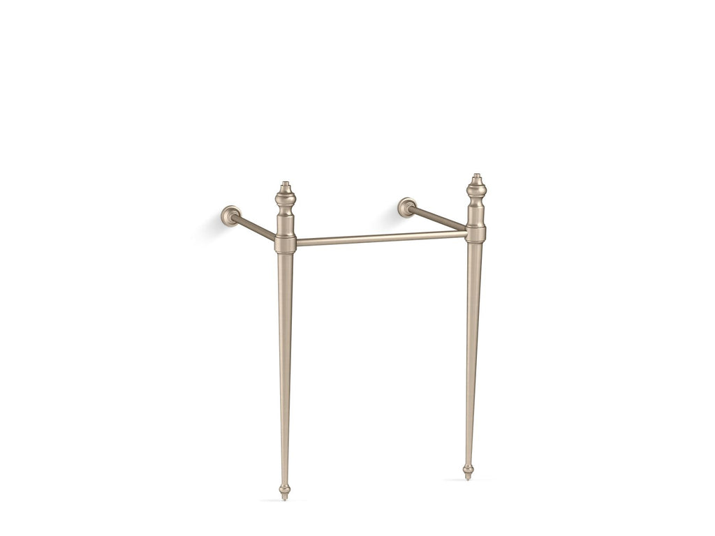 KOHLER K-30009-BV Memoirs Classic Console Table Legs For K-2239 Memoirs Sink - Vibrant Brushed Bronze
