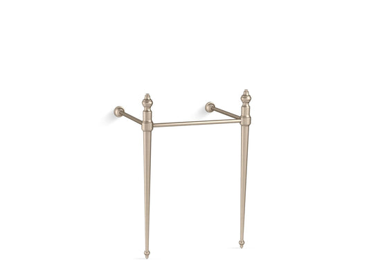 KOHLER K-30009-BV Memoirs Classic Console table legs for K-2239 Memoirs sink - Vibrant Brushed Bronze