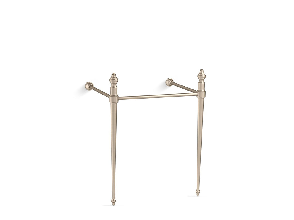 KOHLER K-30010-BV Memoirs Classic Console Table Legs For K-2259 Memoirs Sink - Vibrant Brushed Bronze