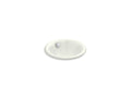 KOHLER K-20211-NY Iron Plains 12" Round Drop-In/Undermount/Vessel Bathroom Sink In Dune