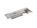 KOHLER K-23652-NA Prolific 44" Undermount Single-Bowl Workstation Kitchen Sink - Stainless Steel