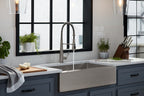 KOHLER K-22033-VS Simplice Semi-Professional Kitchen Sink Faucet With Three-Function Sprayhead - Vibrant Stainless