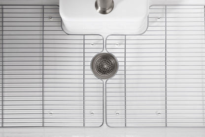 KOHLER K-21111-ST Farmstead Right-hand sink rack - Stainless Steel